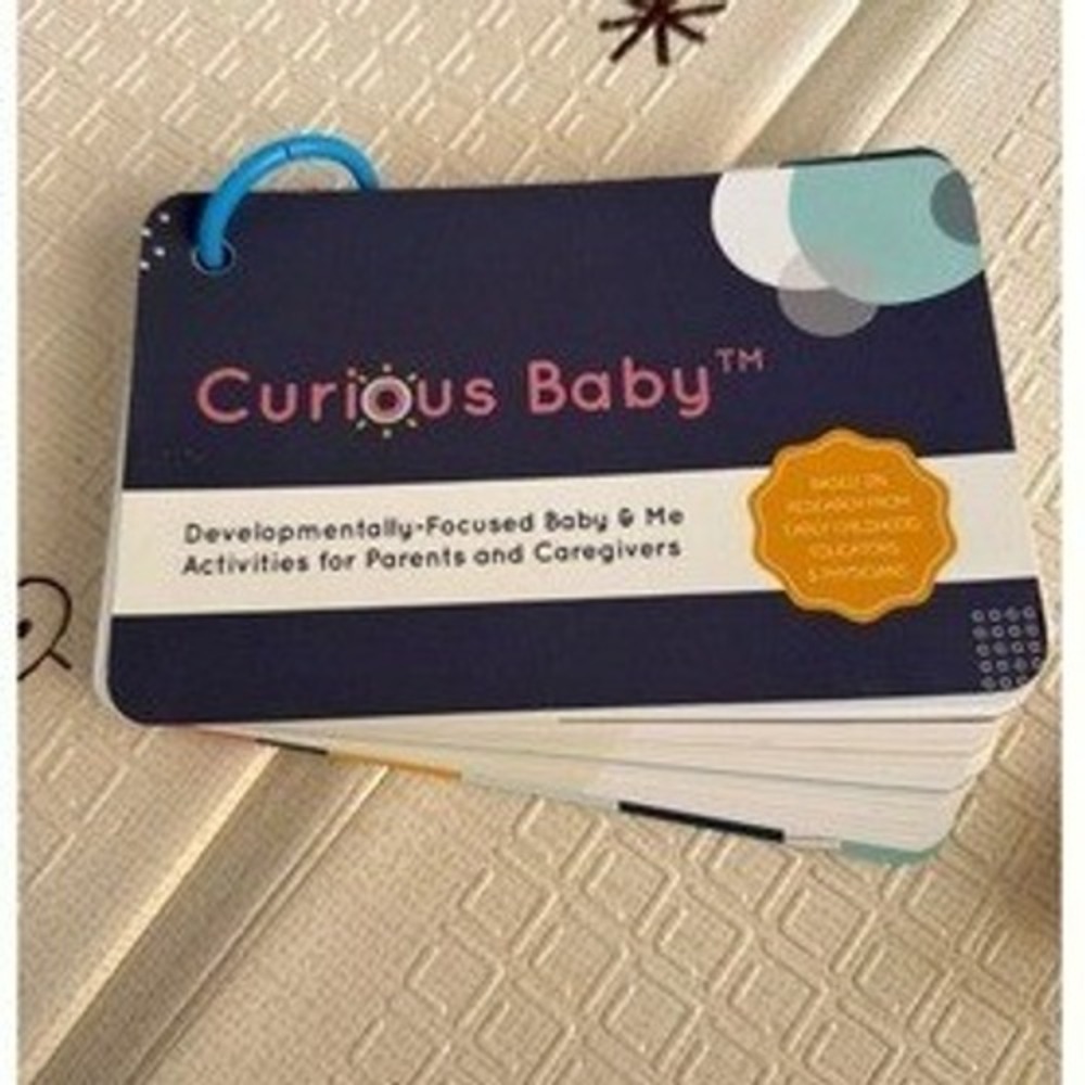 Curious baby activities cards